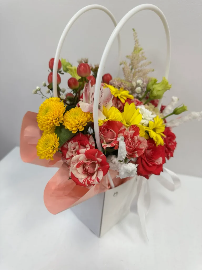 Flowers in Exclusive Packaging