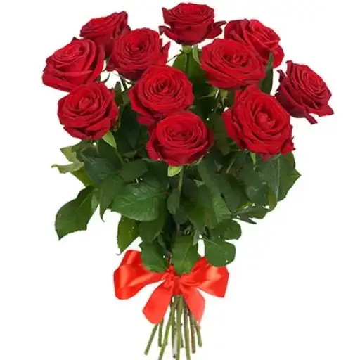 Bouquet of 11 red roses